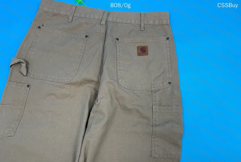 Beige Carhartt Carpenter Pants 5