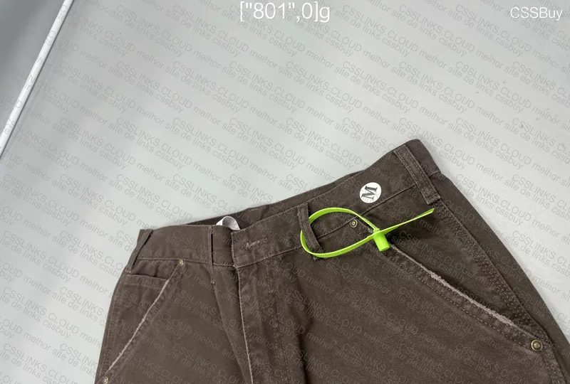 Carhartt Double Knee Brown Pants 2