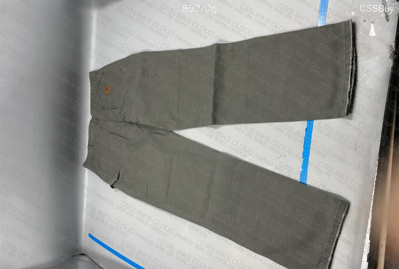 Carhartt Double Knee Gray Pants