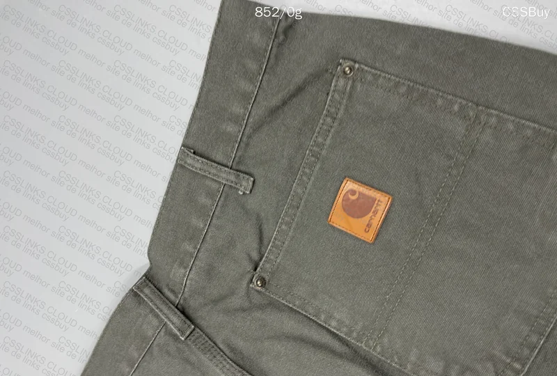 Carhartt Double Knee Gray Pants 2
