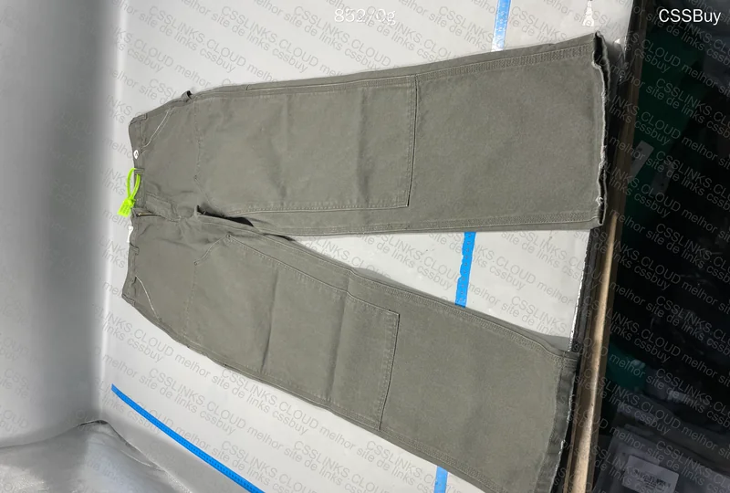 Carhartt Double Knee Gray Pants 4