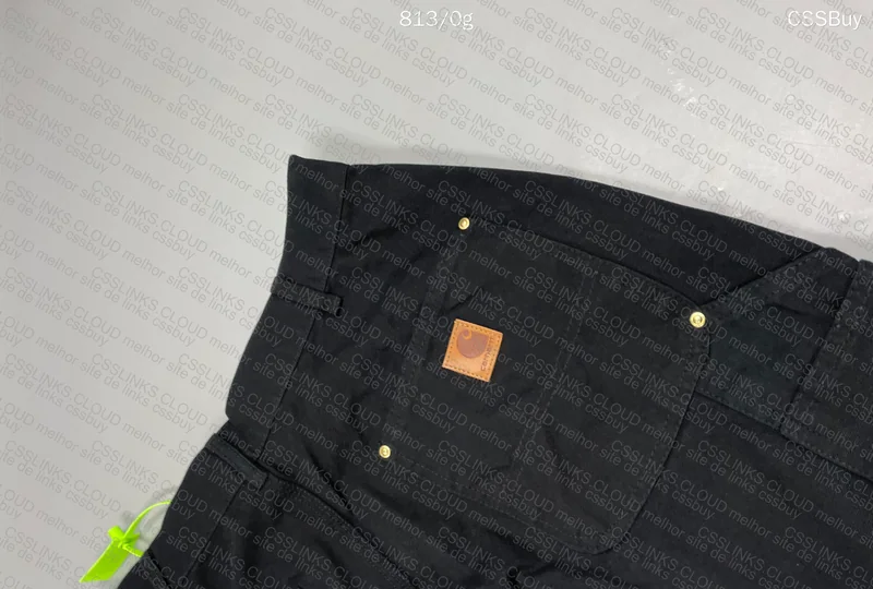Carhartt Black Double Knee Pants 2