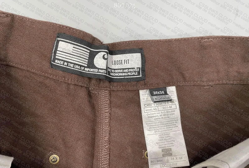 Carhartt Baggy Model Pants 2