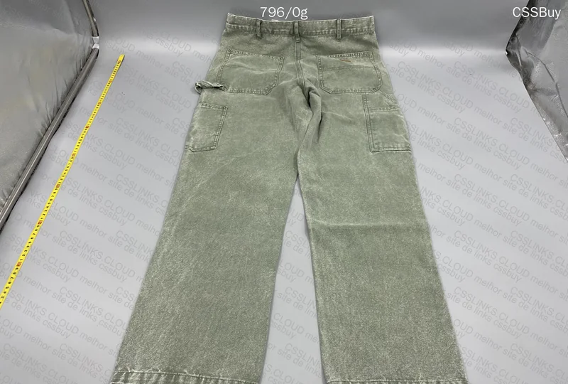 Carhartt Carpenter Moss Green Pants 5