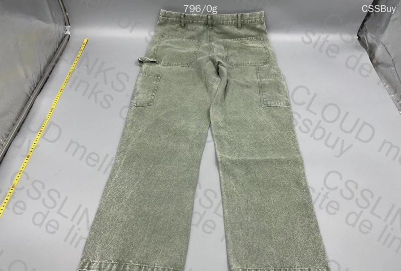 Carhartt Carpenter Moss Green Pants 6