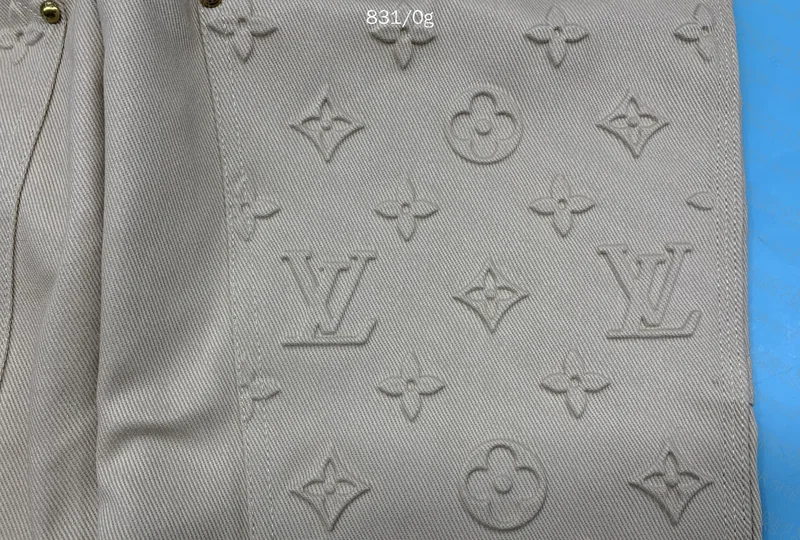 White Louis Vuitton Carpenter Pants 3
