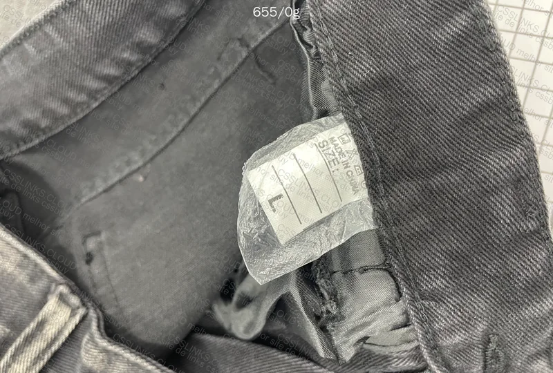Gray Stonewashed Pants