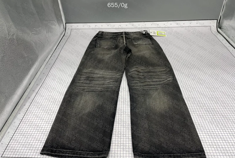 Gray Stonewashed Pants 2