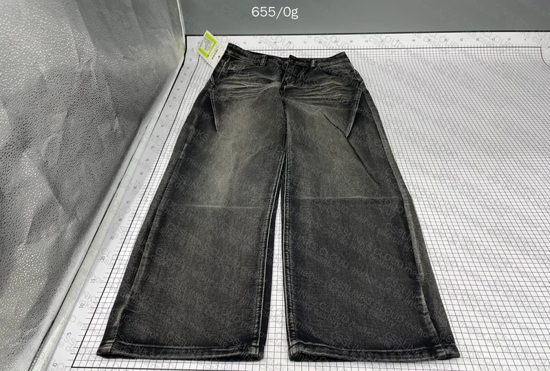 Gray Stonewashed Pants 3