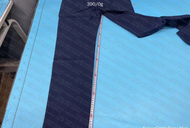 Italian Cut Pants with Measurements 2