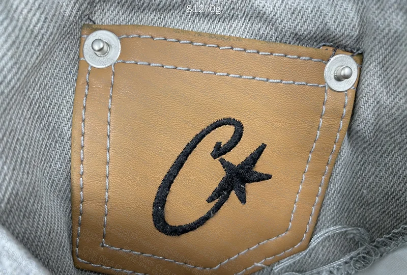 Corteiz Devil Island Denim Pants 2