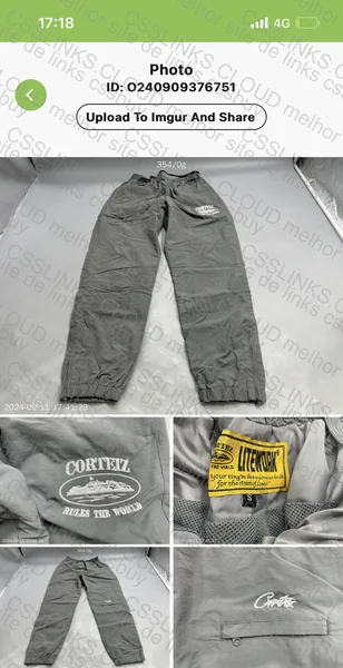 Corteiz Pants (GOAT)