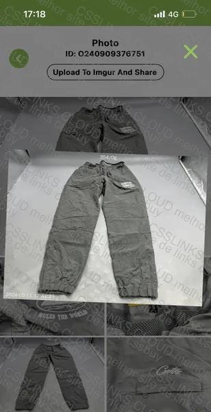 Corteiz Pants (GOAT) 2