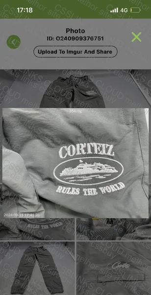 Corteiz Pants (GOAT) 3