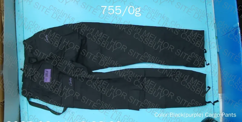 Corteiz Purple Pants 2