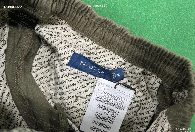 Cropped Tapered Nautica Pants