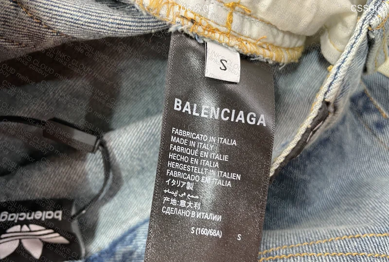 Balenciaga x Adidas Jeans Pants 3