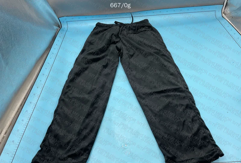 Black Velvet Corteiz Pants 3