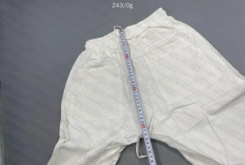 Linen Pants with Measurements 7