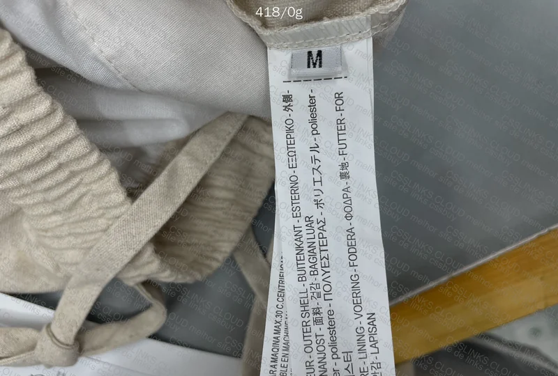 Zara Beige Linen Pants