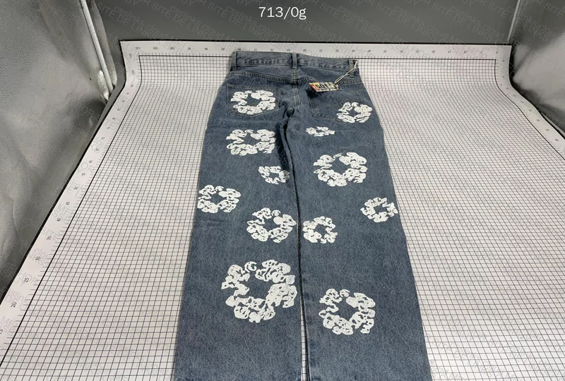 Denim Pants with Measurements 2