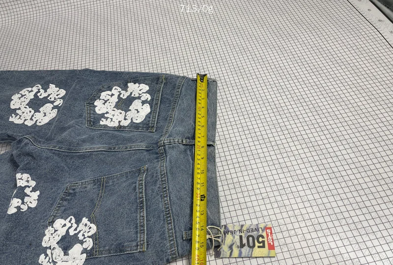 Denim Pants with Measurements 3