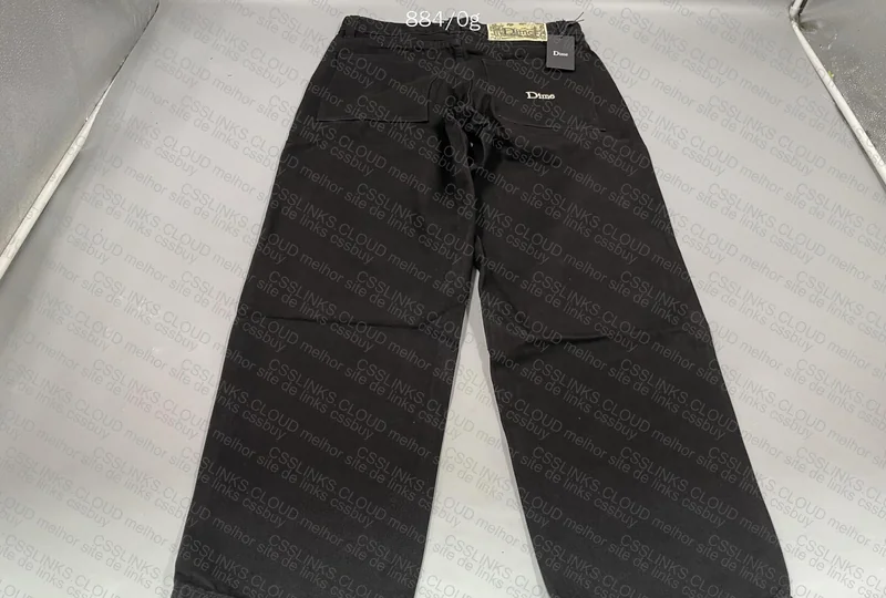 Dime Black Pants (with Measurements) 2