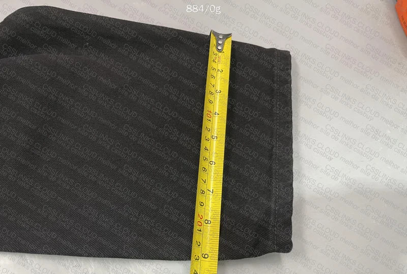 Dime Black Pants (with Measurements) 5