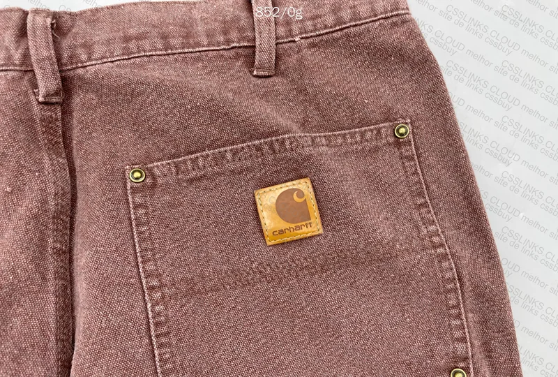 Carhartt Brown Double Knee Pants 4