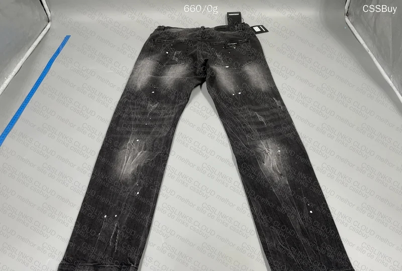 DSQuared2 Ripped Black Jeans 2