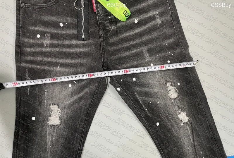 DSQuared2 Ripped Black Jeans 7