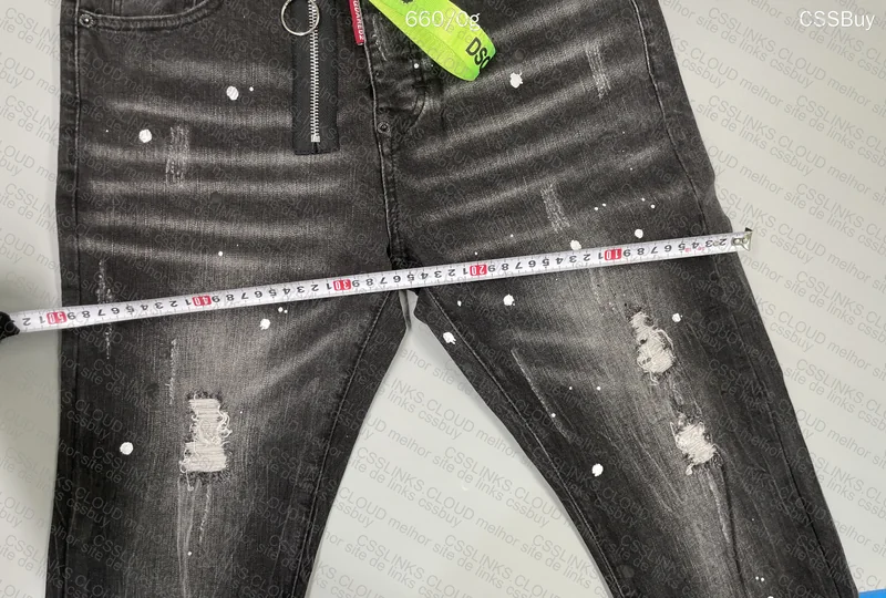 DSQuared2 Ripped Black Jeans 8