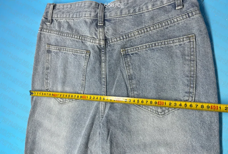 Blue Flared Pants 5