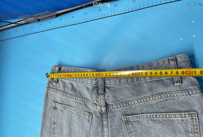 Blue Flared Pants 6