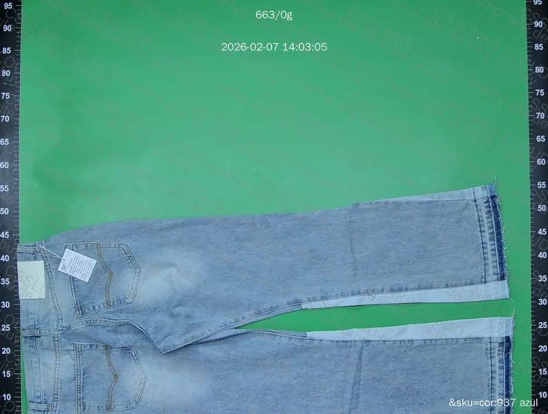 Calça Flared Gallery DEPT 3