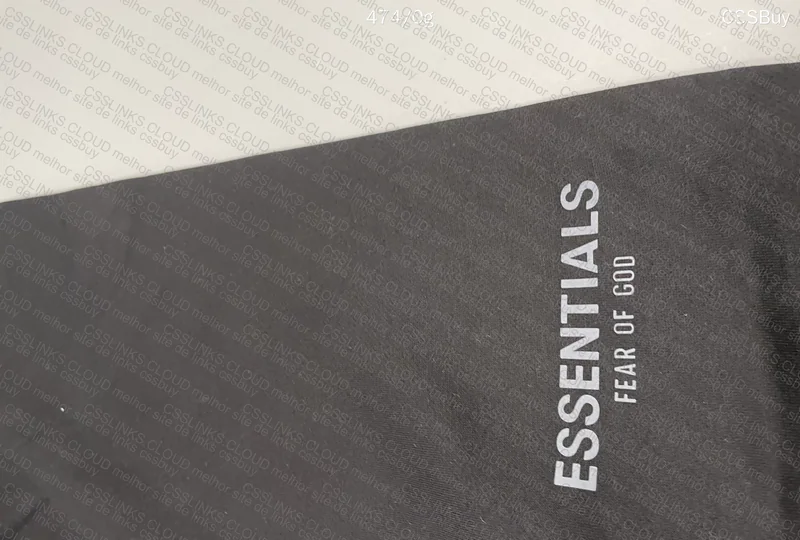 Black FOG Essentials Pants 4