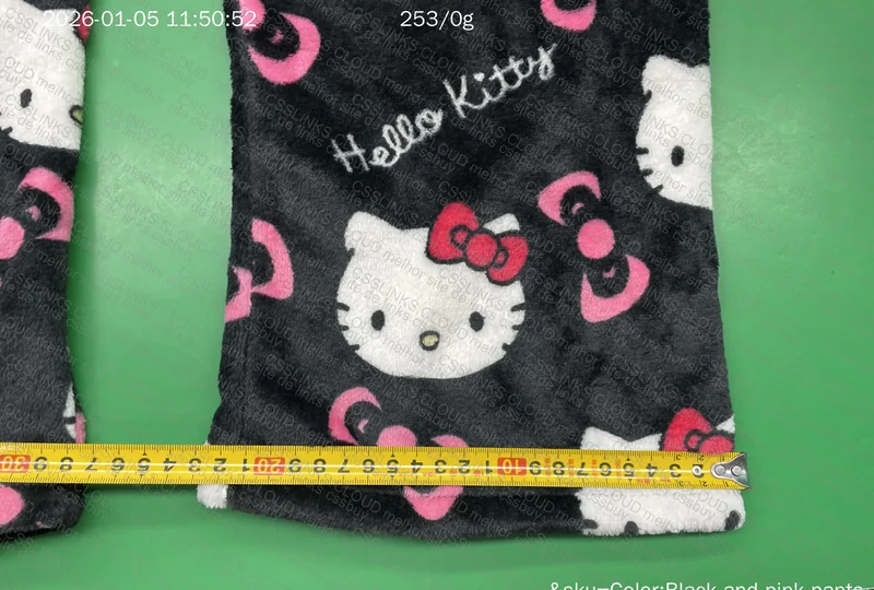 Hello Kitty Pants with Measurements 3
