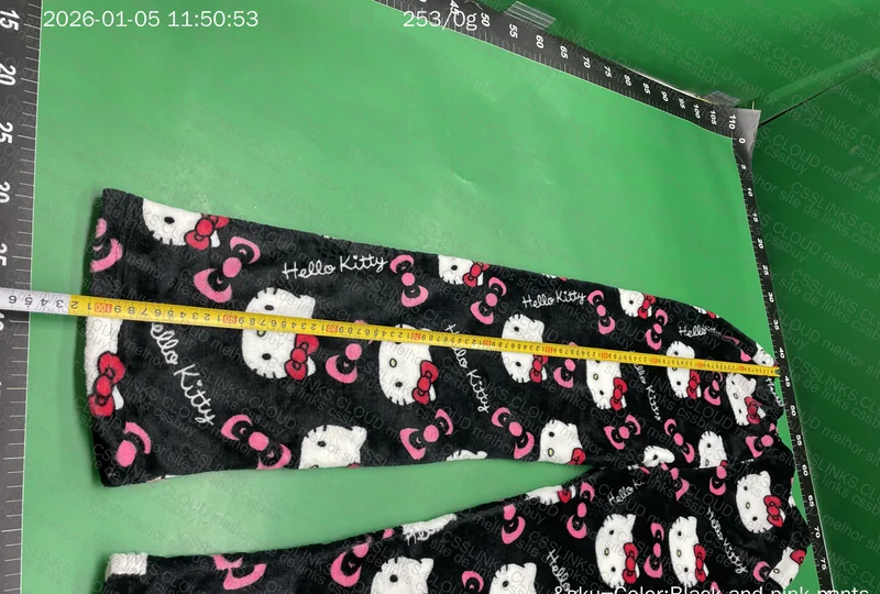Hello Kitty Pants with Measurements 4