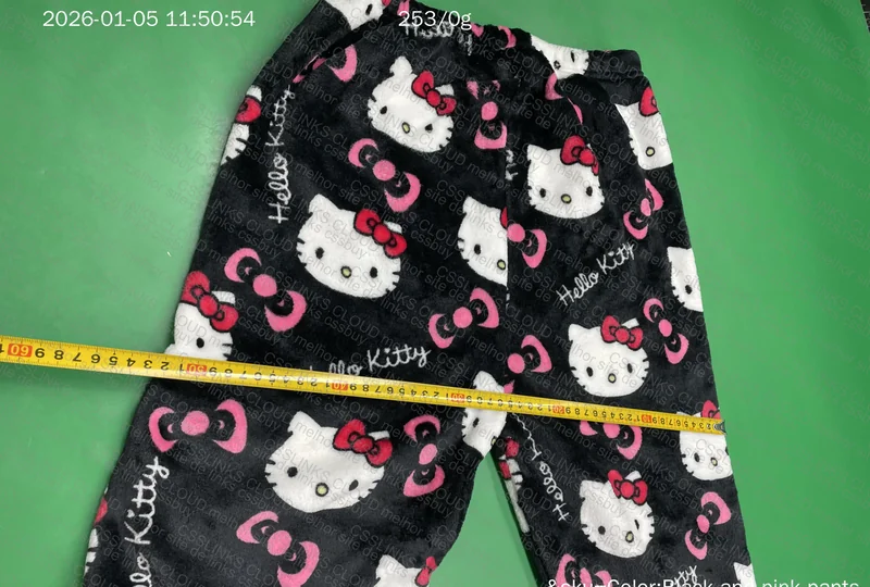 Hello Kitty Pants with Measurements 5