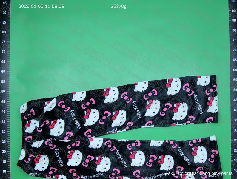 Hello Kitty Pants with Measurements 7