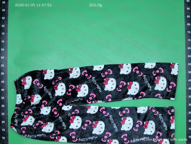 Hello Kitty Pants with Measurements 8