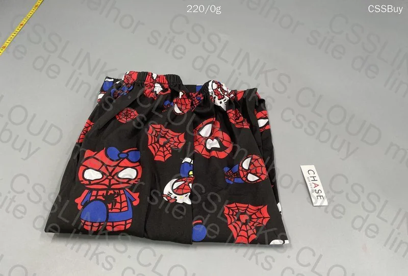 Hello Kitty + Spider-Man Pants 8