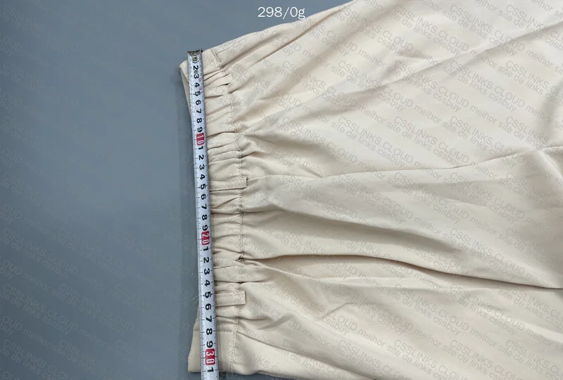 Ice Silk Pants with Measurements 5