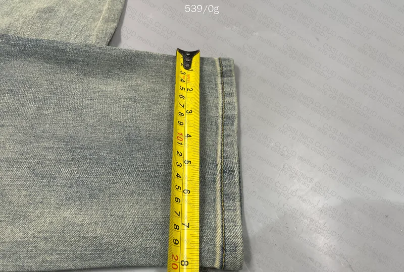 Light Blue Jeans with Measurements 4