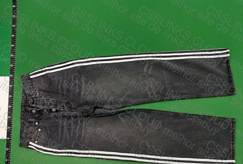 calca jeans balenciaga x adidas 2