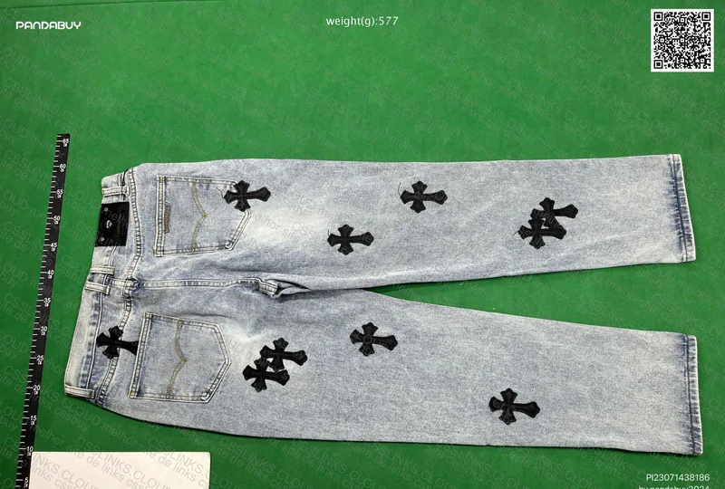 Chrome Hearts Jeans Pants 2