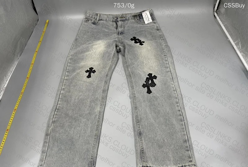 Chrome Hearts Jeans Pants 2