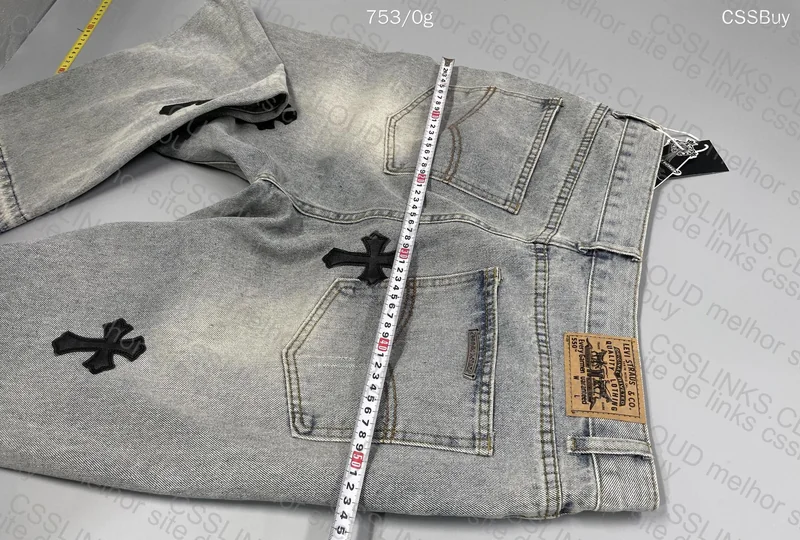Chrome Hearts Jeans Pants 9