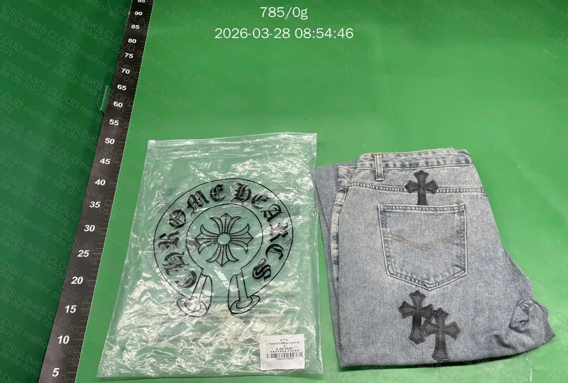 Calça Jeans Chrome Hearts