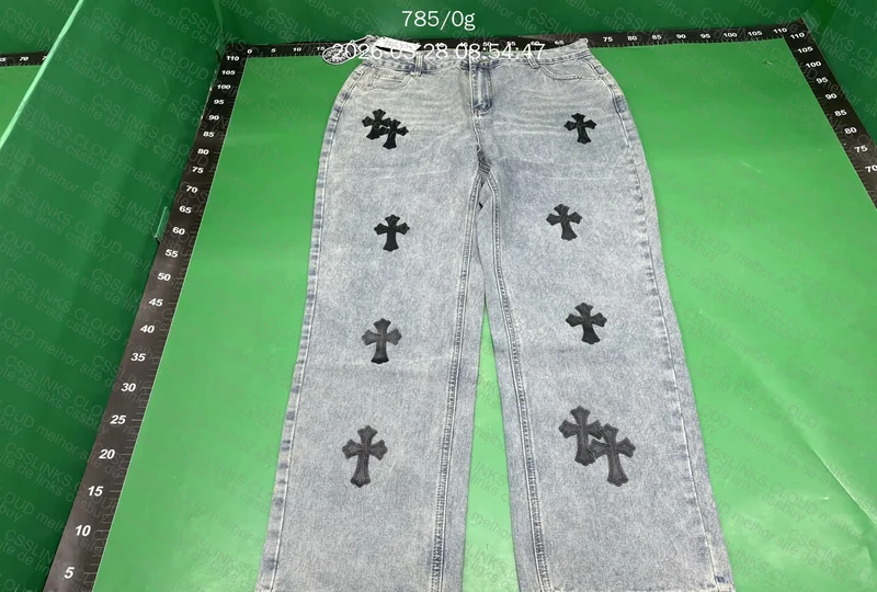Calça Jeans Chrome Hearts 2